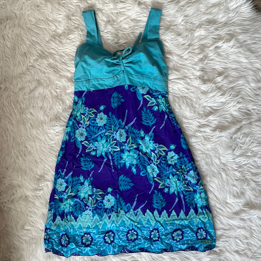 Floral beach dress